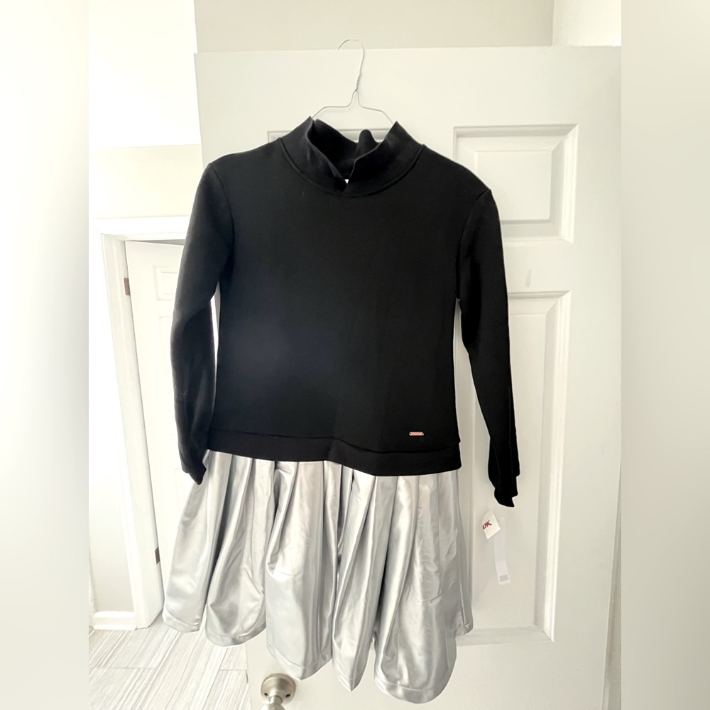 Tahari Girls Metallic Dress size 12